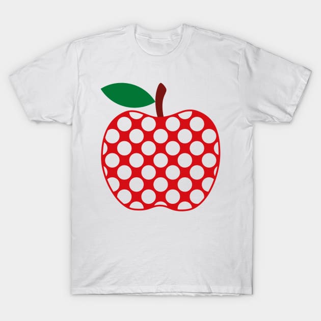 Fruits Apple Art T-Shirt by Hashop